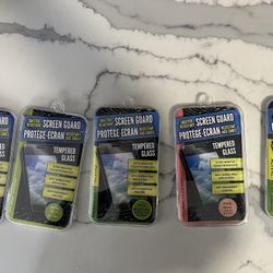 Multiple Glass Smartphone Screen Guards 