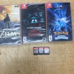 👾nintendo switch games $40