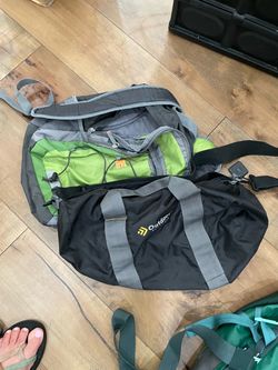 Outdoor Products Duffel Bag Black and Gray