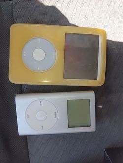 Apple iPod one is 30gb one is4gb