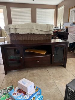 Real wood dresser / tv unit