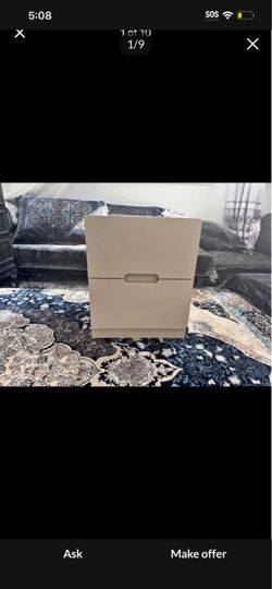 Royalcraft ZLST018 2-Drawer Nightstand