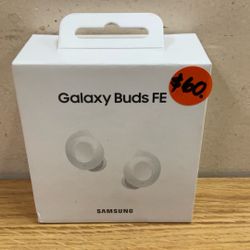 SAMSUNG GALAXY BUDS FE WIRELESS EAR BUDS.