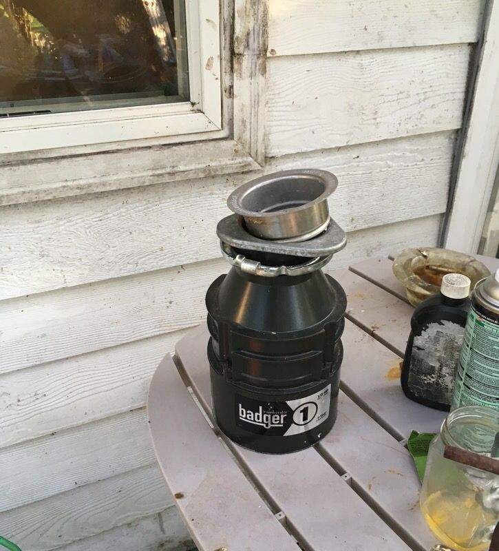 Garbage disposal-Badger 1