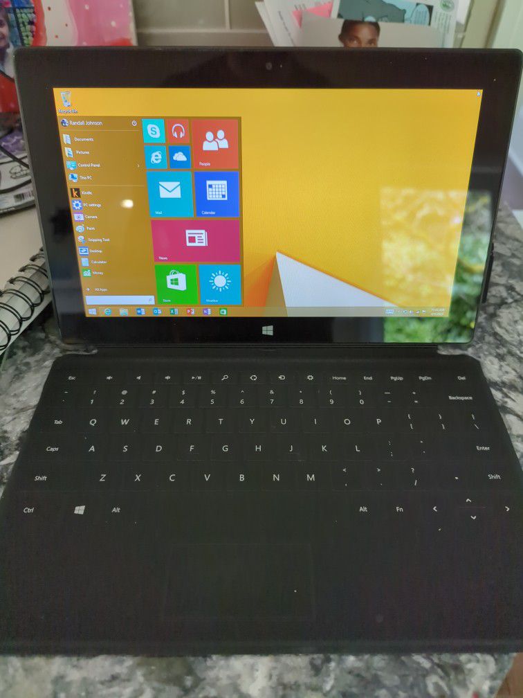 Surface RT tablet
