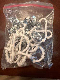 Shower hooks - $10