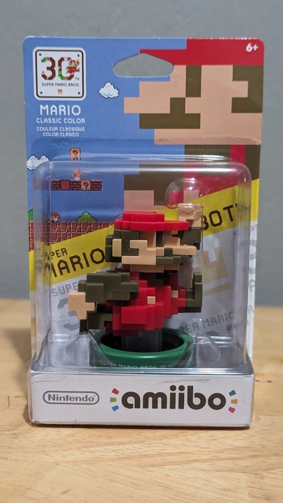 Amiibo Mario Classic Color (Super Mario Bros. 30th Series)