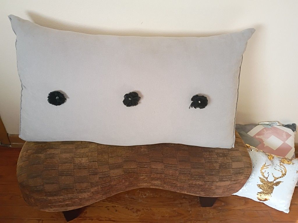 Luxury Wedge Headboard Pillow