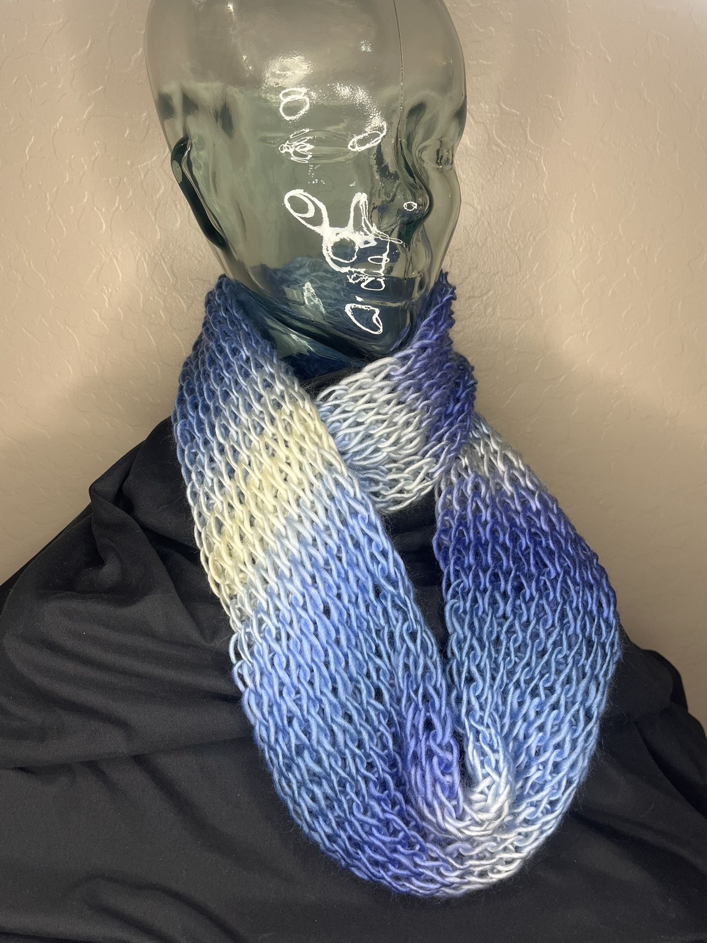 Women’s Hand Knit Infinity Scarf (wrap)