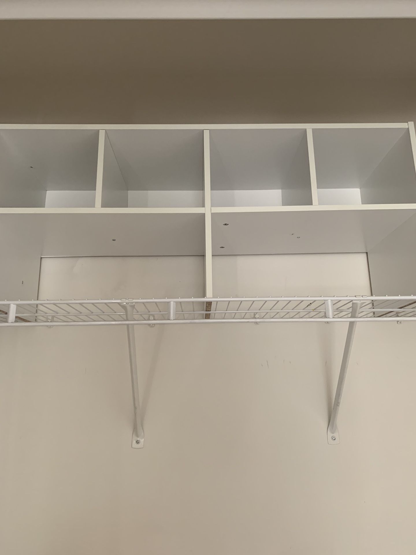 Closet organizer (white)
