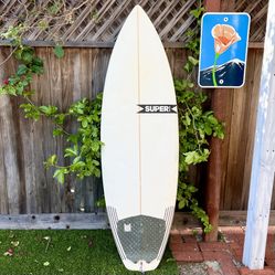 5’6 Super Brand Unit Surfboard Groveler Surf Board (not Channel Islands Lost Pyzel Js Sharpeye Better Everyday Disco 2 Inferno 72 Twin Fin Fish Rusty)