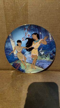 AUTHENTIC VTG DISNEY POCAHONTAS LIMITED-EDITION COLLECTOR’S PLATE