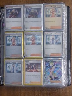 Pokémon Cards whole collection.