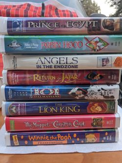 Disney VHS lot