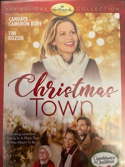 Hallmark’s CHRISTMAS TOWN (DVD-2019) NEW! Candace Cameron Bure!