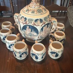 German Pottery Set