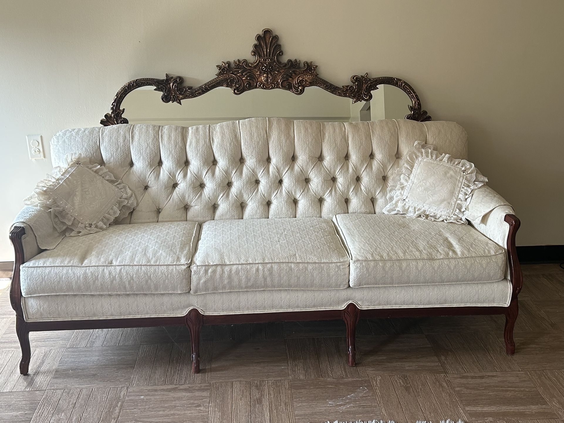 Living Room Set - 3-piece Faux Antique