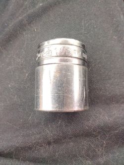 SNAP ON 1/2" Drive 6-Point SAE 1-1/8" Flank Drive® Shallow Socket

