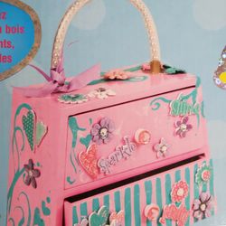Girls Craft Jewelry Box, New