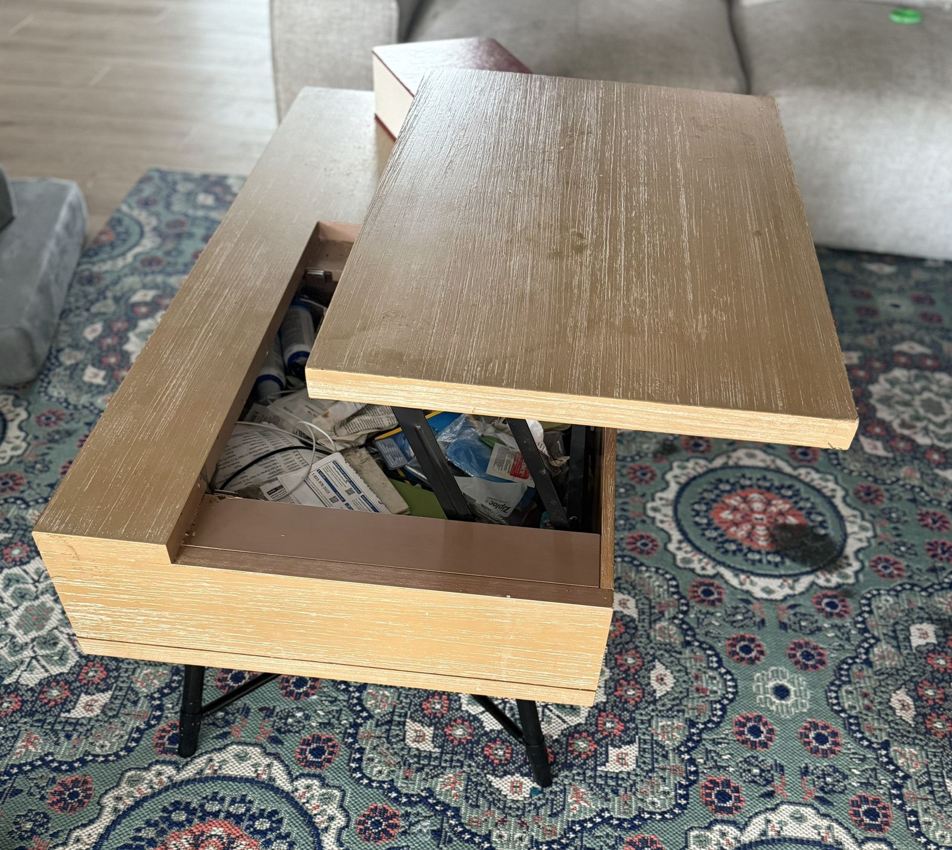 Raising Coffee Table