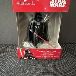 Hallmark Star Wars Disney Darth Vader Christmas Tree Ornament New