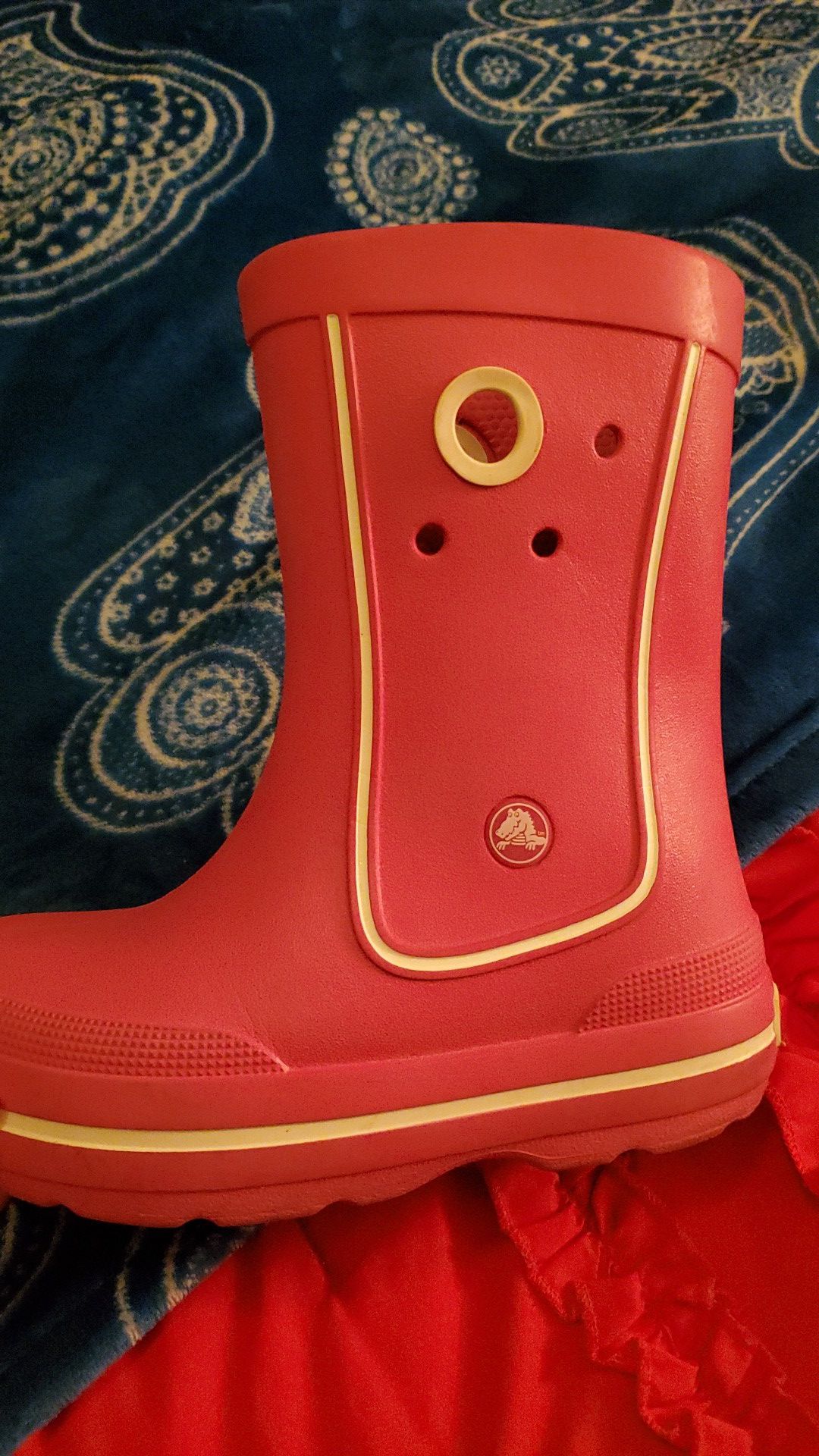 Crocs rain boots girls