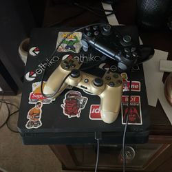 PS4 With Two Controls 