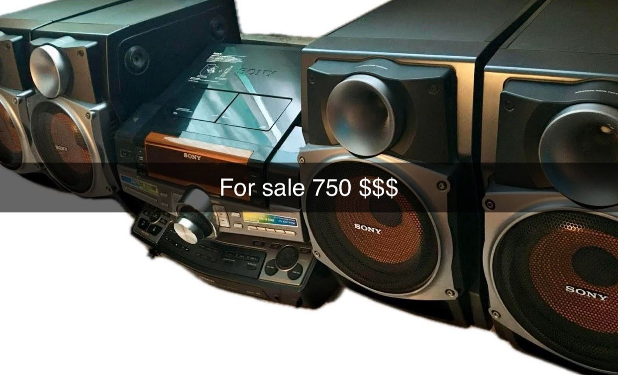 Sony Stereo Home Loud Bass