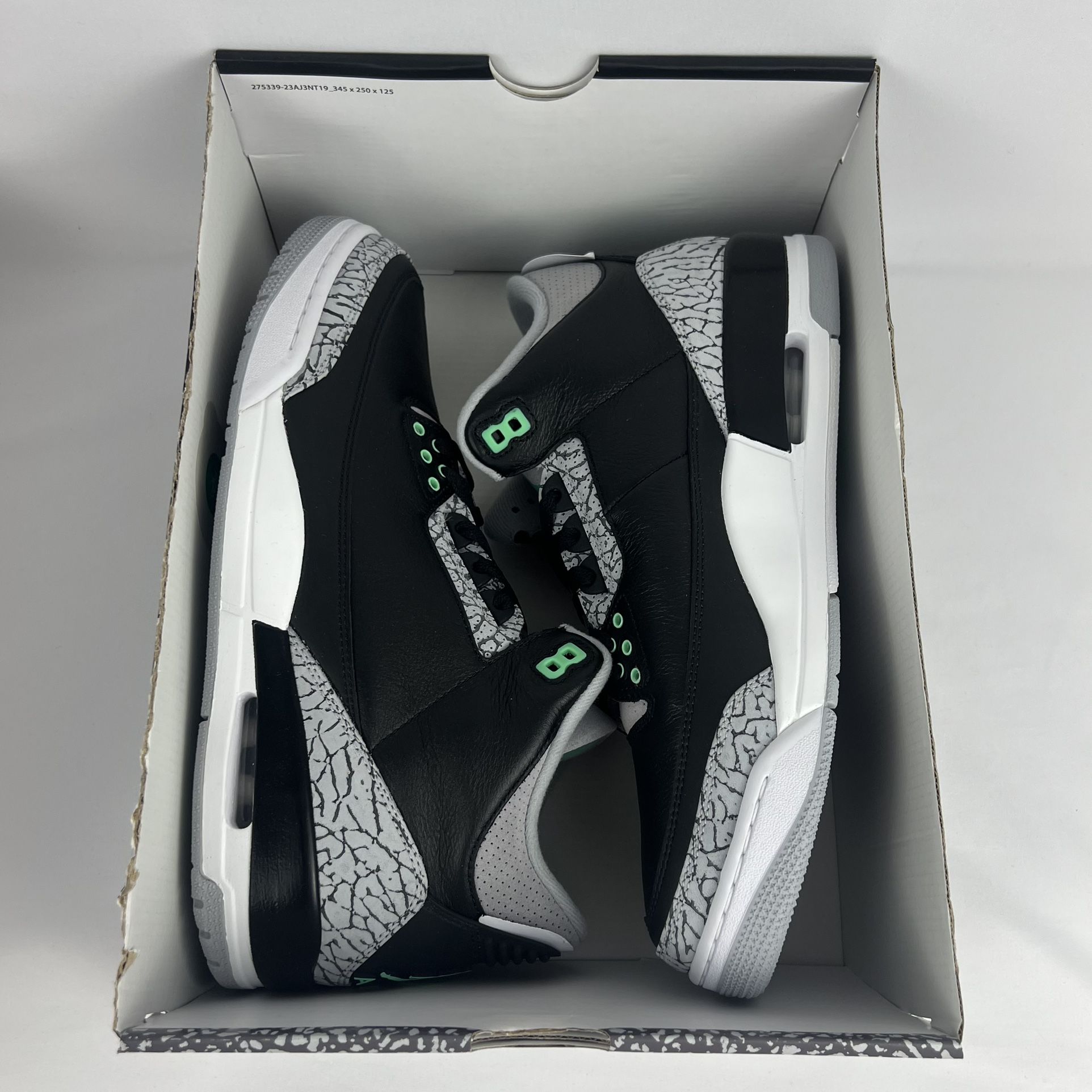 Jordan 3 Retro Green Glow