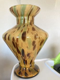 Italian Multi-Color Vase