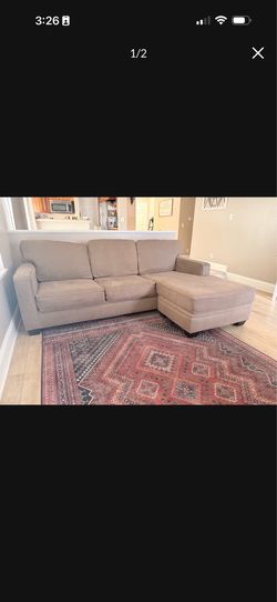 Living Spaces Sectional Couch