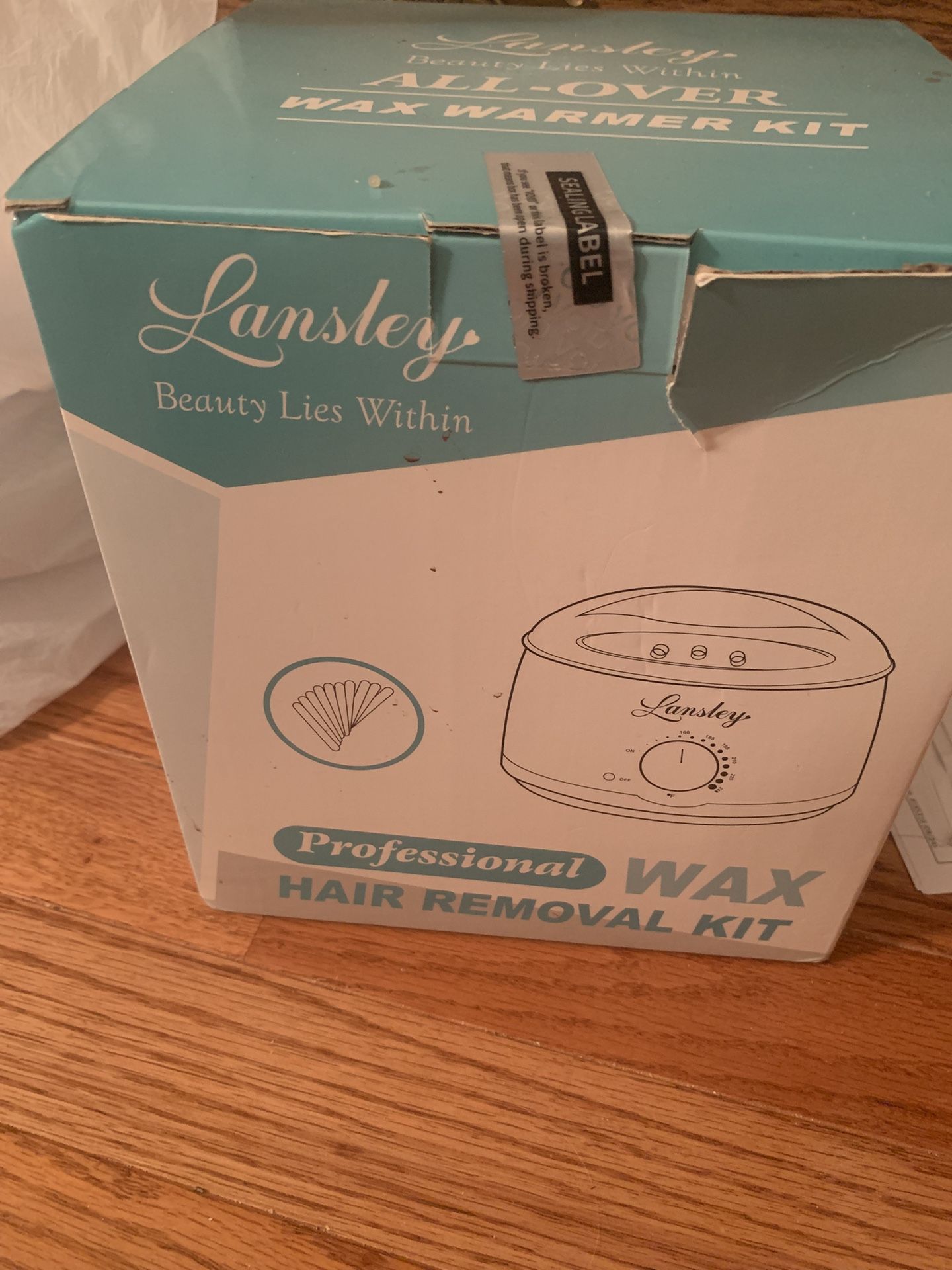 Lansley All Over wax Warmer Kit (New In Box)