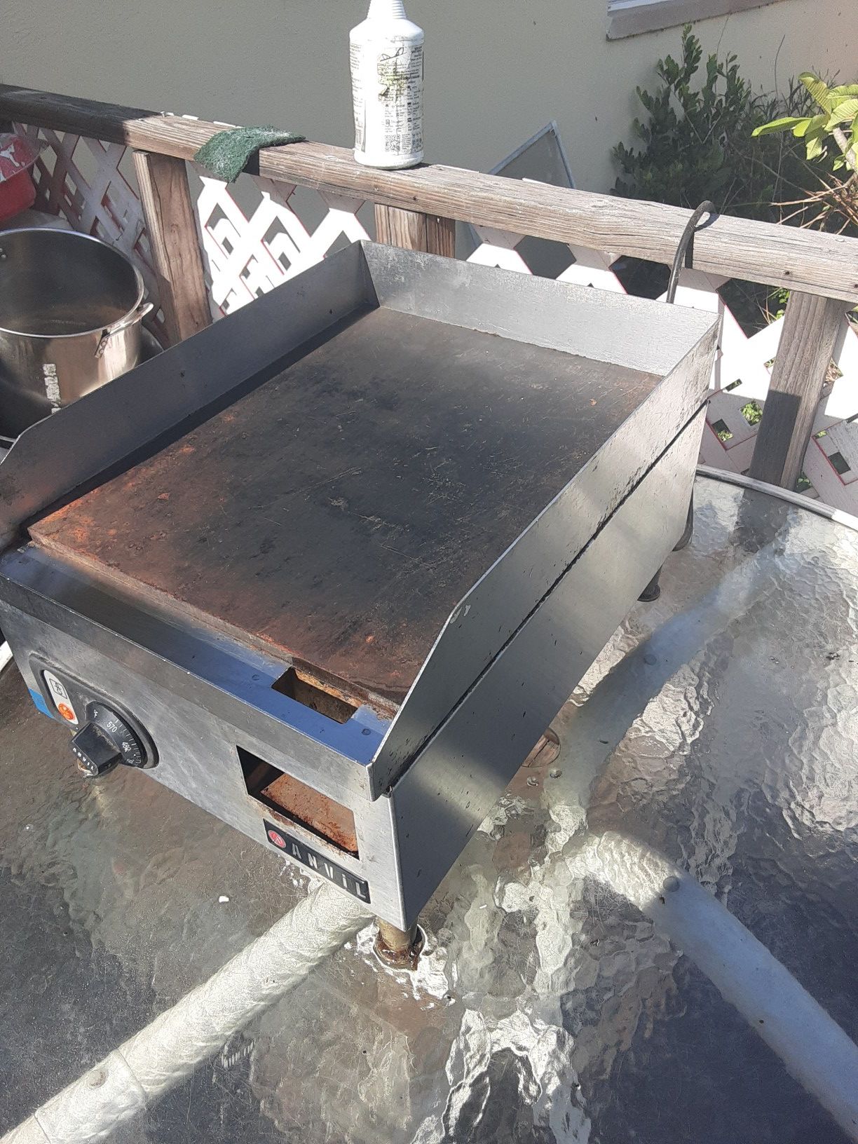 Comercial Flat grill