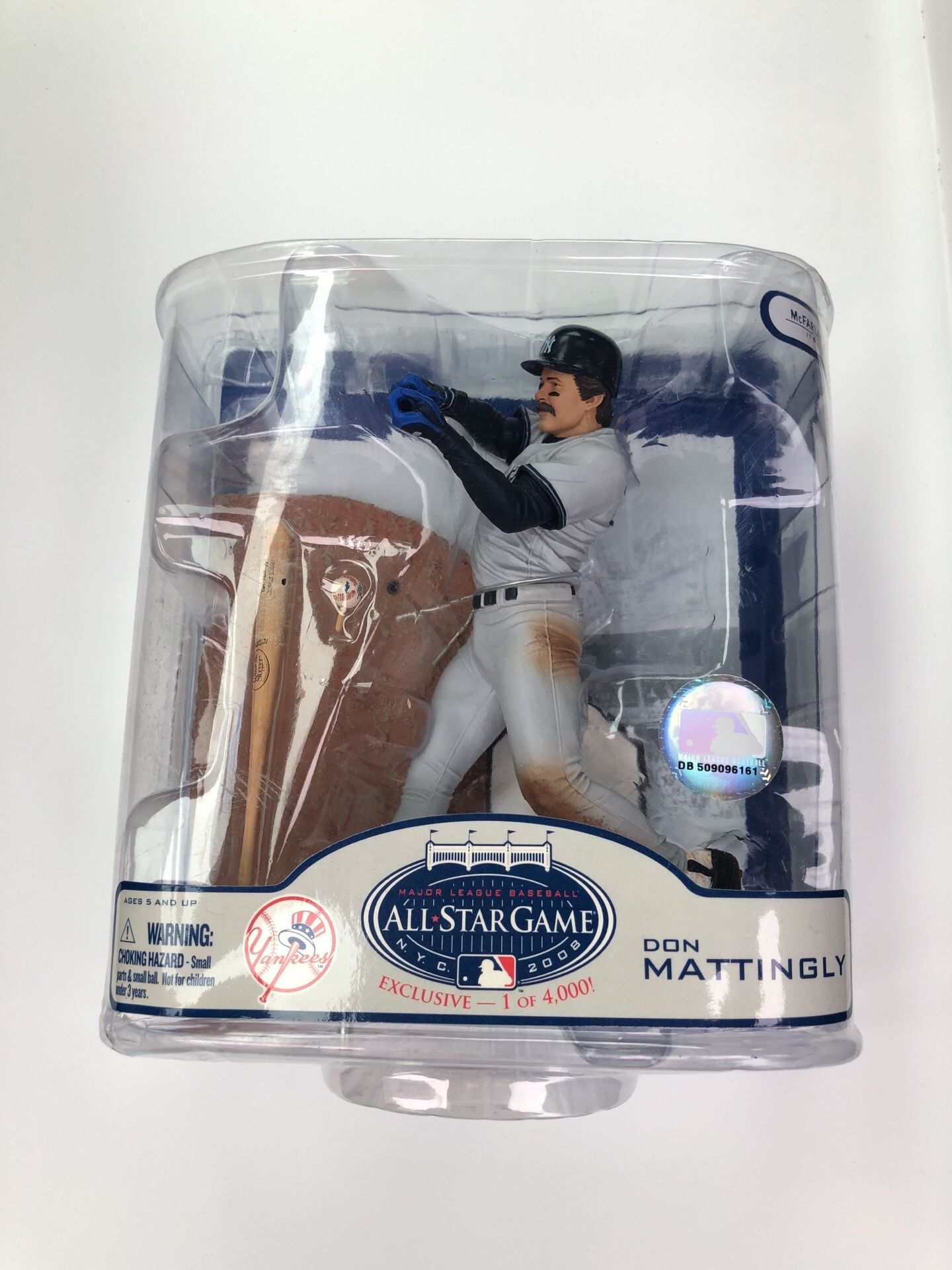 Don Mattingly 2008 NY Yankee All StarGame Exclusive McFarlane Figure (1 of only 4,000)