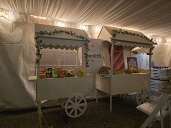 Desert  candy bar cart party display stand