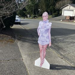 Taylor Swift Concert Birthday Party Theme Party 6’ Tall Cut Out like New
