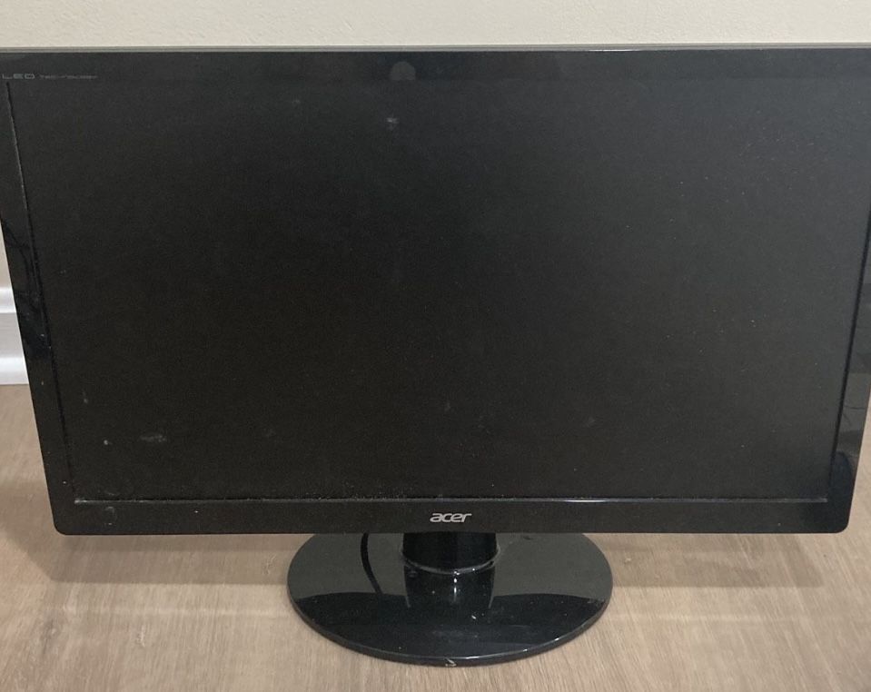 Acer Flat Screen Wide Screen Monitor