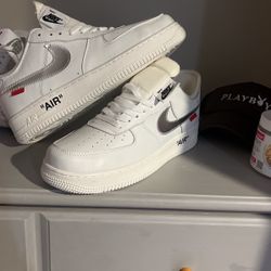 off-White Nike Air Force Ones size 12
