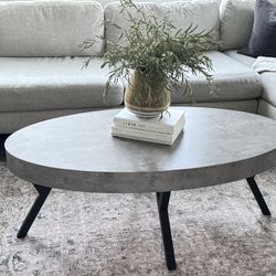 Coffee Table Faux Stone 