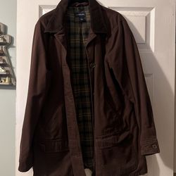 Lands End brown Size large men’s jacket
