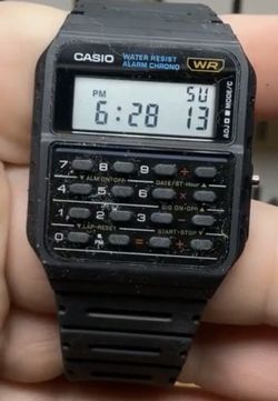 Casio CA 53W Calculator Watch 