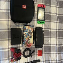Nintendo Switch Bundle (Missing Power Cord)