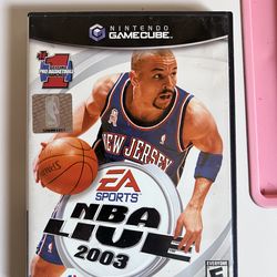 NBA Live 2003 Nintendo GameCube CASE ONLY