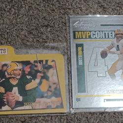 Brett Favre 1997 Ultra Specialist Mvp 2003 Contenders 2 Card Lot