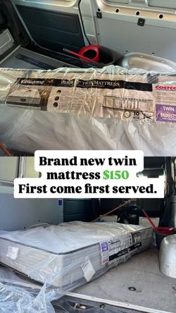 Twin mattress