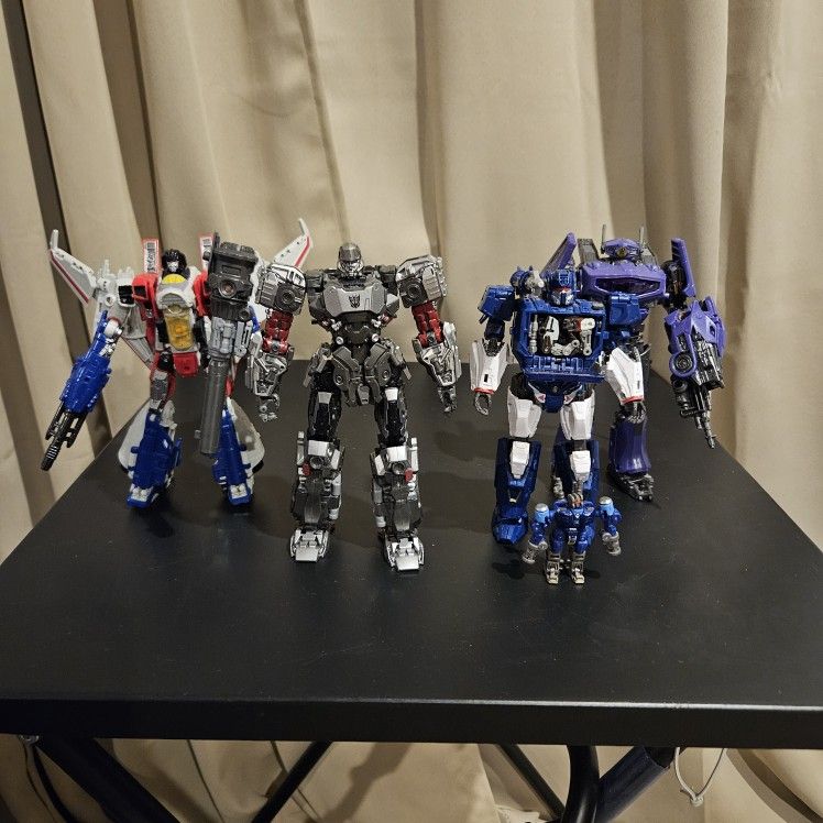Transformers Studio Series BUMBLEBEE movie Decepticons With Ravage And RUMBLE