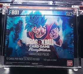 Dragon Ball Super Card Game Fusion World Awakened Pulse Booster Box FB01