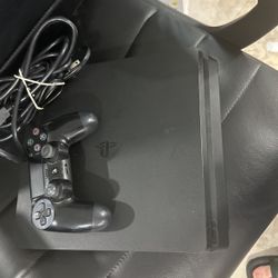 Ps4 Slim Used With Controller Used Cords 