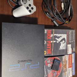 PS2(PlayStation 2)controller And Games 