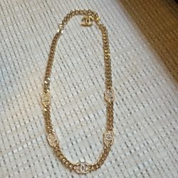 Beautiful Gold Cc 22s Necklace